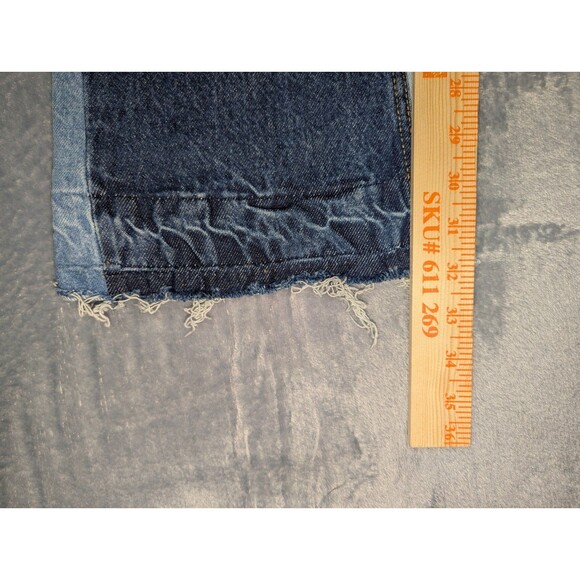 Supply & Demand Reyer Slim Flare Mens Size M 32 32x32 Blue Denim Jeans Pants NWT - Picture 7 of 7